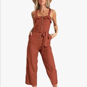 New with tags! BillaBong - The Sandy Toes Jumpsuit - Color Henna